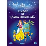 Aladin si lampa fermecata. Carte de colorat, editura Eurobookids