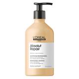 Sampon Reparator pentru Par Deteriorat - L'Oreal Professionnel Absolut Repair Gold Quinoa + Protein Shampoo, 500ml