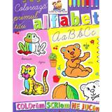 Coloreaza primul tau Alfabet - Coloram, scriem, ne jucam, editura Lizuka Educativ