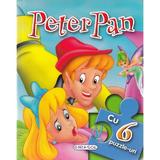 Peter Pan. Povesti cu 6 puzzle-uri, editura Girasol