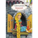 Rapunzel. Colorez povestea, editura Gama