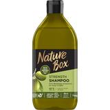 Sampon Fortifiant cu Ulei de Masline Presat la Rece - Nature Box Strenght Shampoo with Cold Pressed Olive Oil, 385 ml