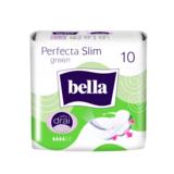 Absorbante de Zi - Bella Perfecta Slim Green Silky Drai, 10 buc
