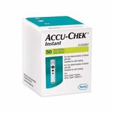 Set 50 Teste Glicemie Accu Chek Instant si 25 Ace Sterile SoftClix 