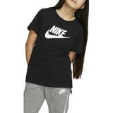Tricou copii Nike Sportswear Basic Futura AR5088-010, 128-137 cm, Negru