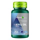 Ulei de Krill 500 mg Adams Supplements Krill Oil, 30 capsule