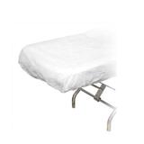 Cearceaf pat cu elastic, unica folosinta, 80 cm x 220 cm, gros.28 gr/mp