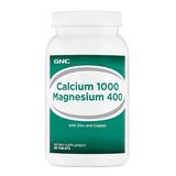 Calciu 1000 mg si Magneziu 400 mg - GNC, 180 comprimate