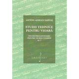 Studii tehnice pentru vioara. Studii pregatitoare pentru duble coarde Opus 2 - Anton Adrian Sarvas, editura Grafoart