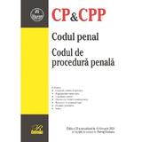 Codul penal. Codul de procedura penala Ed.32 Act.18 Februarie 2024 - Petrut Ciobanu, editura Rosetti