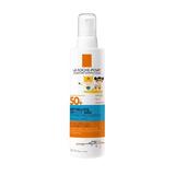 Spray Invizibil SPF50+ cu protecție solară foarte ridicată Anthelios UVMUNE 400 Dermo-Pediatrics, La Roche-Posay, 200 ml