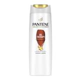 Sampon pentru Par Subtiat si Deteriorat - Pantene Nature Fusion Pro-V Oil Therapy Shampoo, 250 ml