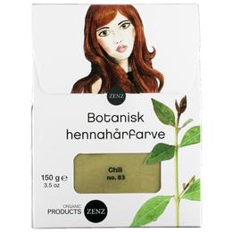 Vopsea de par - Henna Botanică Chili No.83 Intense Red 150g
