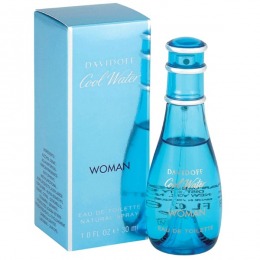 Apa de toaleta davidoff cool water, femei, 30ml