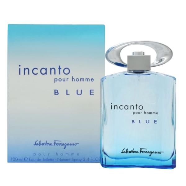 Apa de Toaleta Salvatore Ferragamo Incanto Blue pour Homme, Barbati, 100ml