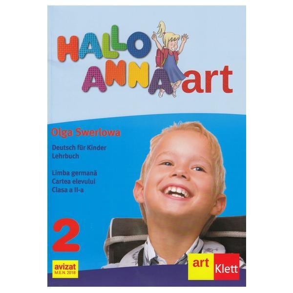 Hallo anna. germana - clasa 2 - cartea elevului - olga swerlowa, editura grupul editorial art