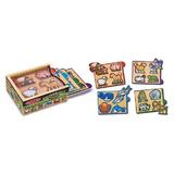Mini puzzle pack, Animals. Cutie cu minipuzzle, Animale