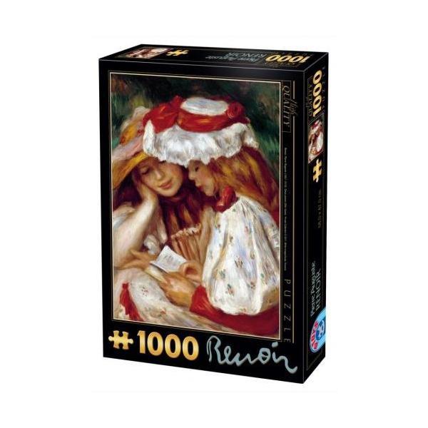 Puzzle 1000 pierre auguste renoir - deux jeunes filles lisant