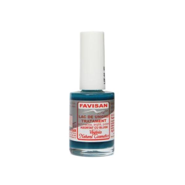 Lac de Unghii Tratament Asortat cu Blugii Favibeauty Favisan, 14ml