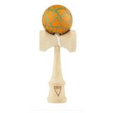 Kendama Krom Crack (Portocaliu+Verde)