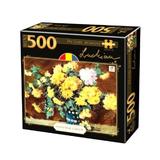 Puzzle 500 Stefan Luchian. Crizanteme Galbene