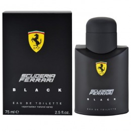 Apa de toaleta ferrari scuderia ferrari black, barbati, 75ml