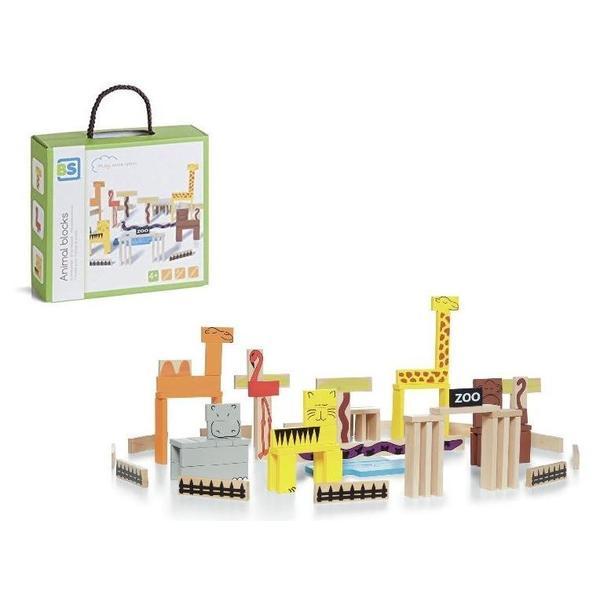 Set de constructie animal blocks. zoo