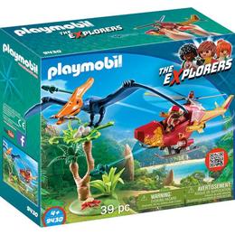 Playmobil Sports Action - Cercetator - Elicopter Si Pterodactyl