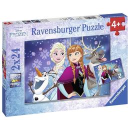 Puzzle Frozen, 2X24 Piese - Ravensburger