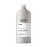 Sampon pentru Par Gri, Alb, Grizonat - L'Oreal Serie Expert Professionnel Magnesium Silver Shampoo 1500ml