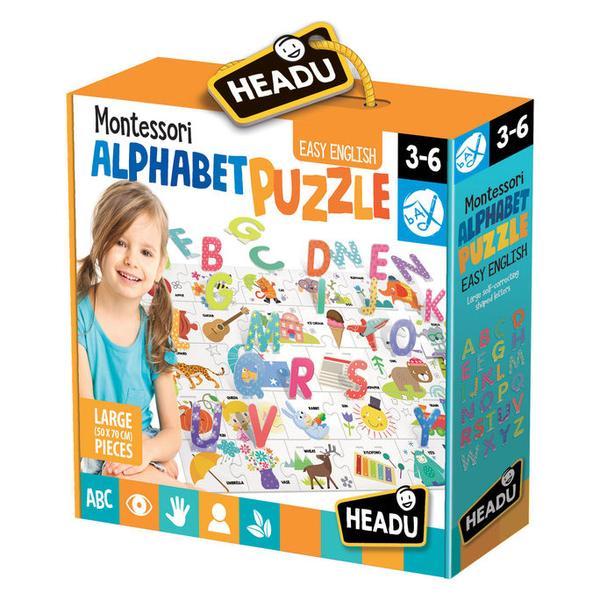 Puzzle Alfabet 3D - Headu