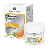 Crema Antirid Hidratanta 30+ Vitamin C Plus Cosmetic Plant, 50ml