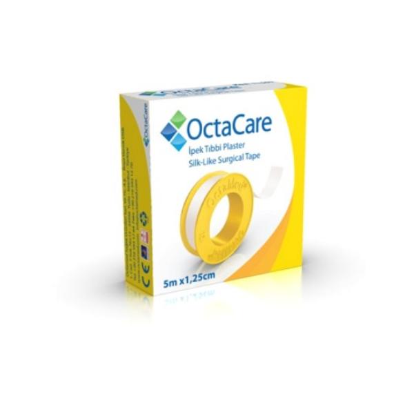 Banda Adeziva Suport Matase - Octamed OctaCare Silk-Like Surgical Tape, 1.25 cm x 5 m