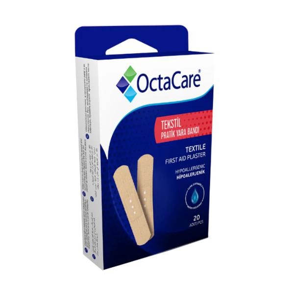 Plasturi Standard Prim Ajutor  - Octamed OctaCare Universal Plaster, 19 x 72 mm, 20 buc