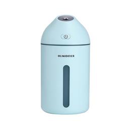 Umidificator de aer ultrasonic C9 USB portabil DC 5V, 320ml, Albastru