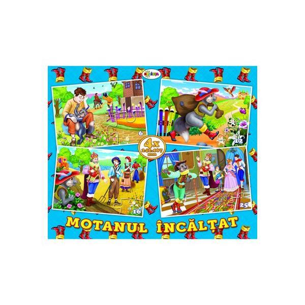 Puzzle - motanul incaltat