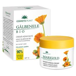 Crema hidratanta cu galbenele bio cosmetic plant, 50ml