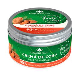 Crema de corp cu ulei de migdale dulci cosmetic plant, 200ml