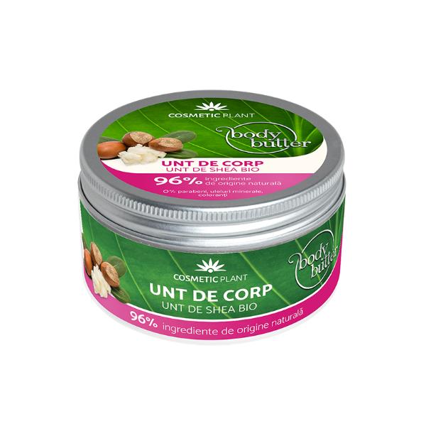 Unt de Corp cu Unt de Shea Bio Cosmetic Plant, 200ml