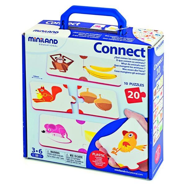 Joc educativ - connect. animalele si hrana lor