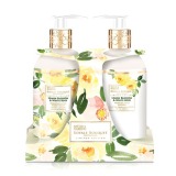 Set Cadou Baylis & Harding Royale Bouquet Lemon Blossom and White Rose - Sapun Lichid 300ml, Lotiune de Maini si Corp 300ml