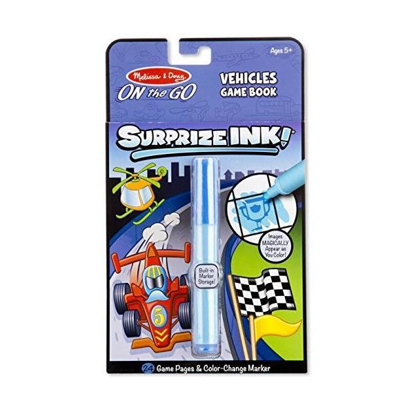 Set desen - surprize ink! activitati, cerneala magica. vehicule