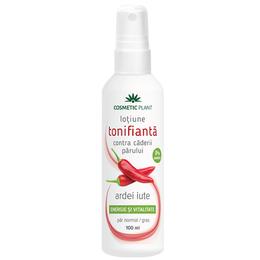 Lotiune tonifianta contra caderii parului cu ardei iute cosmetic plant, 100ml