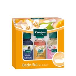  set esente de baie momente speciale, relaxare profunda 20 ml, stress free 20 ml, floare de migdal 20 ml - kneipp