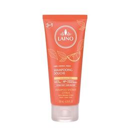 Sampon 3 in 1 par, fata si corp cu citrice - laino 200 ml