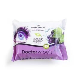 Servetele demachiante cu ulei de struguri 20 buc - doctor wipes 