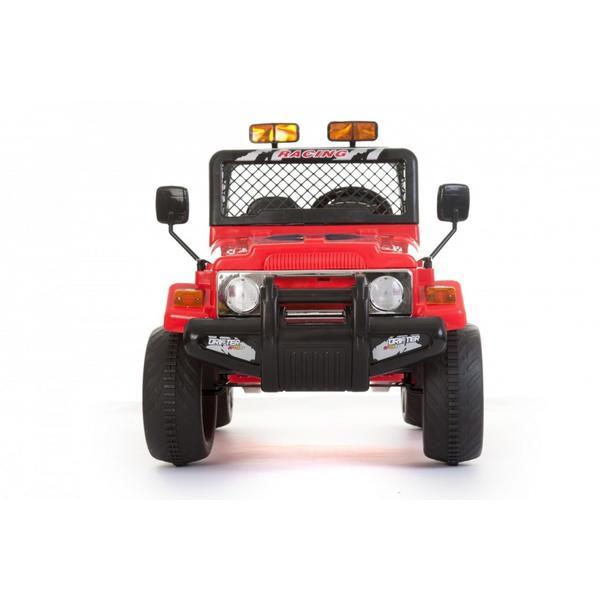 Masinuta electrica cu doua locuri drifter jeep 4x4 rosu