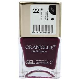 Lac de unghii oranjollie gel effect 22, 15 ml