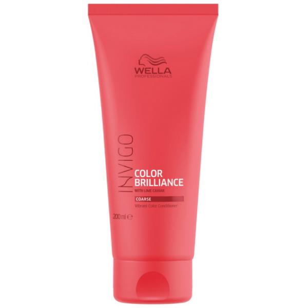 Balsam pentru Par Vopsit, Aspru - Wella Professionals Invigo Color Brilliance Vibrant Color Conditioner Coarse Hair, 200ml