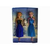 Set papusi Frozen, Anna, Elsa si Olaf, 33 cm, varsta 3 ani+, multicolor